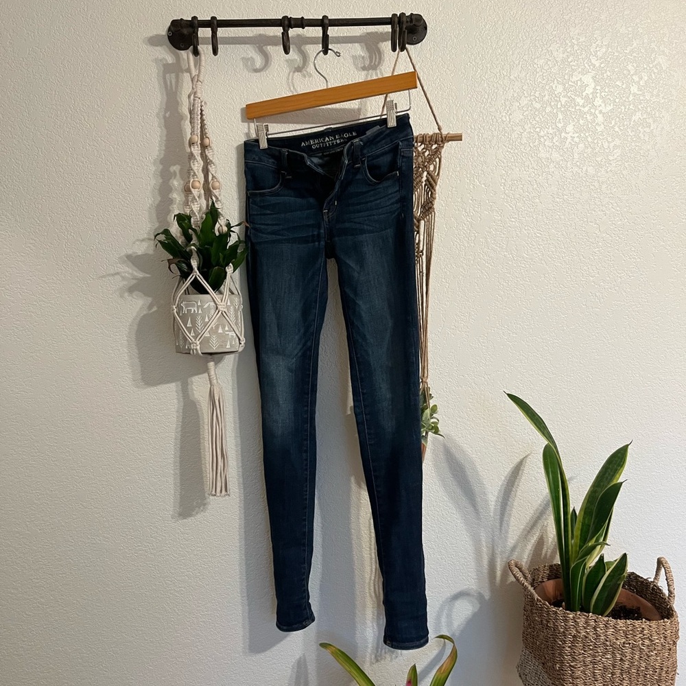 American Eagle Super Stretch jegging Extra Long 0